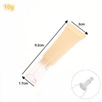 Empty Cosmetic Soft Tubes Sunscreen Cream Lotion Liquid Foundation Refillable Bottles 10/15/30g Hyaluronic Acid Dropper Bottle