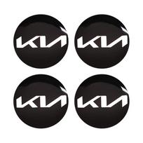 4Pcs 58MM Car Emblem Wheel Center Cover Hub Accessories For KIA Soul Cadenza K5 K9 Proceed Niro Sportage EV3 Carnival Forte K8 4XL