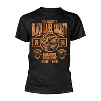 BLACK LABEL SOCIETY - HELL RIDING WORLDWIDE BLACK T-Shirt, Front & Back Print Me 3XL