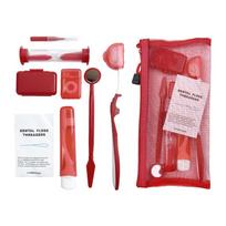 Travel Orthodontic Oral Care Kit Foldable Toothbrush Interdental Brushes Dental Mouth Mirror Floss Ortho Wax Teeth cleaning Sets