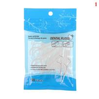 100Pcs Disposable Dental Flosser Interdental Brush Toothpicks Teeth Cleaning For Personal Teeth Care