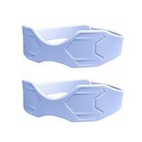 Silicone Knee Pads Patella Strap Shock-absorbing Non-Slip Design Knee Patella Support Protector Patellar Tendon Stabilizer mėlyna