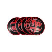 60mm/65mm Automobilio ratlankio dangtelio lipdukai Alfa Romeo Giulia Giulietta 159 156 MITO Stelvio 147 Sportiva Priedai 60mm