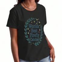 Wolf Mountain Sunset Wounisex's Cotton T Shirt, Premium Cotton Graphic Print, Durable, Casual Fashion, Featuring A Serene Wilderness Scene With A Wolf S