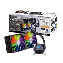 Kuroto Shikou AIO Liquid CPU Cooler with 2 x 120mm Fans (with LED Fans) KURO-AIOWC240L