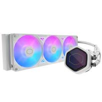 Cooler Master ML 360 Atmos II Pixel LED White: A 360mm liquid CPU cooler from the MasterLiquid Atmos II series, featuring a Pixel LED panel capable