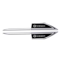 Car Door Side Fender Blade Logo Emblem Badge Decal Sticker For Nissan Rogue Pathfinder X-Trail GTR Note Qashqai Juke Patrol