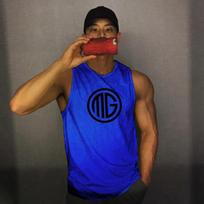 muscleguys Vasaros Jaunimo Mada Spausdintas Sportinis Liemenėlių Marškinėliai Raumenų Fitneso Marškinėliai Treniruotėms Berankoviai Marškinėliai Vyriški Kultūrizmo Tanktop Tinklelio Viršus XXL geltona