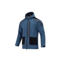 Adidas Th 99 Comm Woven Zip Hoodie Jacket Men Outerwear Blue HE7402 S