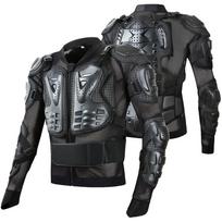 VEMAR Men Full Body Armor Motorcycle Jacket Chest Back Protector Moto Body Armor Motocross Racing Armor Jacket Adjustable Black S juoda