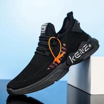 2025 m. vyriški sportiniai batai didelio dydžio vasariniai kvėpuojantys vyriški batai iš fly-woven tinklelio, laisvalaikio batai, korėjietiško stiliaus, madingi bėgimo batai vyrams 40