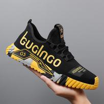 [Manufacturer free shipping] Summer breathable casual sports shoes Korean version trendy versatile running men's shoes lightweight shoes men's 39