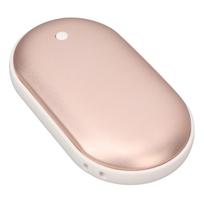 Hand Warmer 2 in 1 2400mAh Rechargeable Portable Pocket USB Electric Hand Warmer Power Bank for Outdoor Office Home