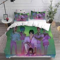 KPop D-Demonų Medžiotojai ES Vienvietis Helovino Kostiumas Patalynės Komplektas - 2-3 Dalys Antklodė Užvalkalas Pagalvės Užvalkalas Rinkiniai US Twin(172x218cm)
