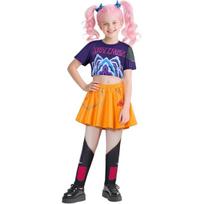 Anime Kpop Demonų medžiotojo Cosplay Rumi Zoey Mira Cosplay Pilnas kostiumas Vaikų Mergaičių Stilius Vaikų Sceniniai Drabužiai Helovinas 100cm