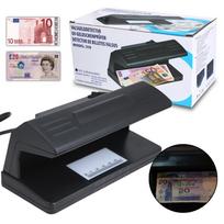 Desktop Counterfeit Money Bill Counter Detector UV Light Practical Bill Cash Banknotes Currency Fake Money Detector Checker EU