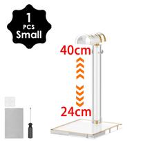 Handbag Display Stand Adjustable Hanging Bag Purses Holder Rack Storage Acrylic Transparent for Closet Retail Tabletop Organizer