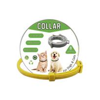 Blusų ir erkių antkaklis šunims ir šuniukams Blusų ir erkių prevencija Apsaugai Reguliuojamas blusų ir erkių antkaklis 38cm cat collar boxe
