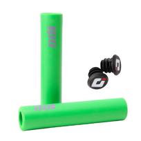 2PCS Bicycle-Grips MTB Handlebar Grips Soft Mountain Bike Silicone Handle bar Grip Bicycle Accessories green #1