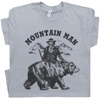 Mountain Man T Shirt Country Music Tee Popcorn Sutton Moonshine Grizzly Adams  Unisex T-Shirt XL