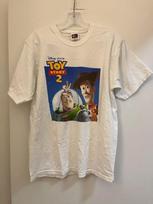 Vintažinis 1999 m. Žaislų istorija 2 Aktorių komandos filmo reklaminis marškinėlis Pakartotinis spausdinimas Visų dydžių S-4XL Unisex marškinėlis S
