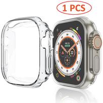 Watch Case for Apple Watch Ultra 2 49MM Series 10 9 8 7 SE 6 45MM 46MM 44MM 40MM Transparent Cover Apple Watch Screen Protector 49MM Ultra