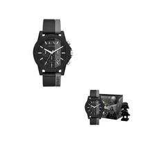 ARMANI EXCHANGEAE Darth Vader Wrist Watch Quartz Movement Silicone Strap Black Dial Men's Watches AX1331 Black Dial