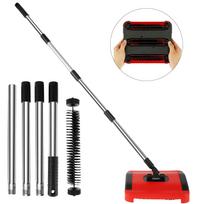 Carpet Floor Sweeper Non-Electric Carpet Sweeper Cleaner Efficient Hand Push Eco-Friendly Broom Sweeper for Cleaning Hair Debris