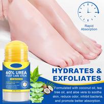 Urea Foot Care Cream, Moisturizing And Exfoliating Foot Care Stick, -drying And Cracking, Non-greasy 40g One Size