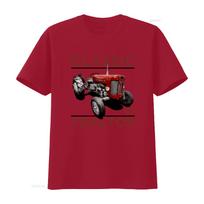 Classic Vintage Tractors Massey Ferguson 65 Inspired Retro Style T Shirt vintage Washed Breathable fashion Unisex S