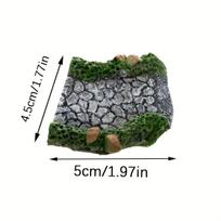 Artificial stone paths, fairy garden paths, resin art decorations, micro landscapes, flower pot miniature landscaping, DIY