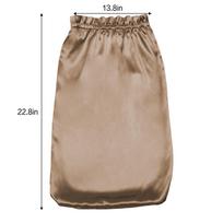 22 Momme  Pure Mulberry Silk Bonnet designed for Sleeping Women Hair Care Bonnet designed for Long Curly Hair Silk Sleeping Cap 36x58cm