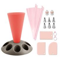 New Piping Bag Nozzle Storage Rack Piping Bag Nozzles Placement Rack For Pastry Baking Cake Decorating Tool Kitchen Accessories