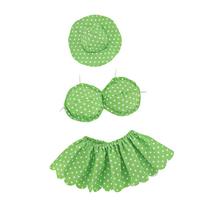 Bikini Porch Goose Outfit Hat Bra Skirt inch Statue Creative Goose Costume for Courtyard Festival žalia