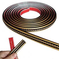 1PC 1m/39.37inch Self-Adhesive Peel And Stick Molding Trim Wall Trim For Tile Wood Wallpapers Pictures Crown Molding Panel