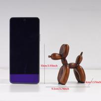 Nordic Resin Balloon Dog Abstract Ornament Creative Sculpture Study Room Statue Home Office Accessories Festival Decoration