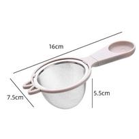 Fine Matcha Strainer With Binaural Mini Fine Mesh Sieve Tea Strainers Coffee Flour Stainless Steel Kitchen Filter 7.5cm Diameter