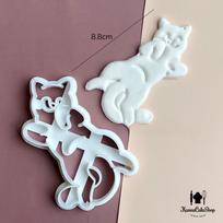 Animal aped Sugar Cookies Baking Mold Cute Corgi  Cartoon Design Kitchen Baking Tools for Children DIY Baking Accories