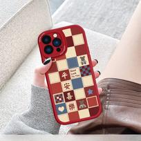 Silicone Protective Case Happy Bear Peaceful Joy  7Pro Max ible Soft ell 6 Violent Bear 5 Silicone Iphone 14 pro max (us version)