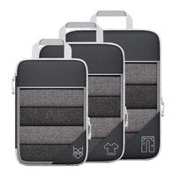 Portable Compression Packing Cubes Compressible Underwear Travel Packing Organizers Waterproof Foldable Suitcases Bag Outdoor