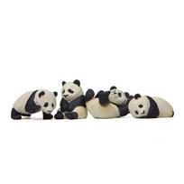 Cute DIY Panda Figurines Micro Landscape Panda Miniature Figurines Hand-made Landscaping Bonsai