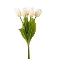 Real Touch Artificial Tulip Flowers Realistic Handmade Faux Tulip Branch Luxury 52 cm Simulation Big Tulip Party Favors balta