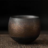 Kung Fu Tea Set Japanese Stoneware Tea Cup 80ml Ancient Style Master Cup Handmade Retro Coffee Mug Afternoon Tea <200ml