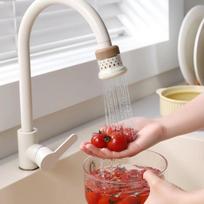 Kitchen splash proof water-saving water filter showerhead, tap water can be disassembled and washed, faucet extension filter
