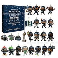 Sietlo „Seahawks“ 50-mečio jubiliejaus advento kalendorius, oficialiai licencijuojamas NFL futbolo komandos kolekcinis daiktas