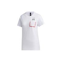 (WMNS) adidas Panda Pocket Tee Sports Stylish Short Sleeve White Women's GL5645 XXL