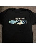 Silent Hill 2 Cotton Printed T Shirt Horror Shirt unisex Wounisex Casual Short Sleeve Round Neck Tee Shirt Gothic Retro Adult T-Shirts S