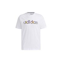 adidas neo M Ce Grph Tee 2 Logo Printing Sports Short Sleeve White Men's GP4877 XXL