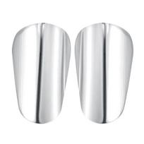 Electroplated Football Shin Guards with EVA Cushion Insert for Calf Protection Extra Small