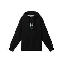 New Balance x Zero Per Zero Printing Casual Sports Round Neck Hoodie Asia Sizing 'Black' Unisex NCA47013-BK L